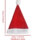 thumbnail image 3 of Ilumina el gorro de Papá Noel con 20 luces LED intermitentes - 3 modos, gorro de Navidad de tela roja para adultos y adolescentes, suministros para fiestas navideñas, 3 of 6