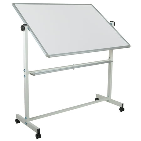 Flash Furniture - Hercules Mobile Marker Board - White