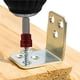 thumbnail image 5 of Kenally Destornillador Bit acero plata Cruz cabeza hexagonal Hardware accesorio herramienta de reparación para taladro eléctrico Taladro Herramientas y ferretería Kenally TO004290-00, 5 of 6