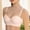 Pink, variant on Amidoa Womens Bras Seamless Demi-Cup Black Push-up Solid Bras Brasieres for Womens L