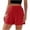 Red# shorts for women, variant on Oksale Summer Shorts for Women Casual Comfy Knit Shorts with Pockets Stretch Waisted Summer Clothes 2026 Red S