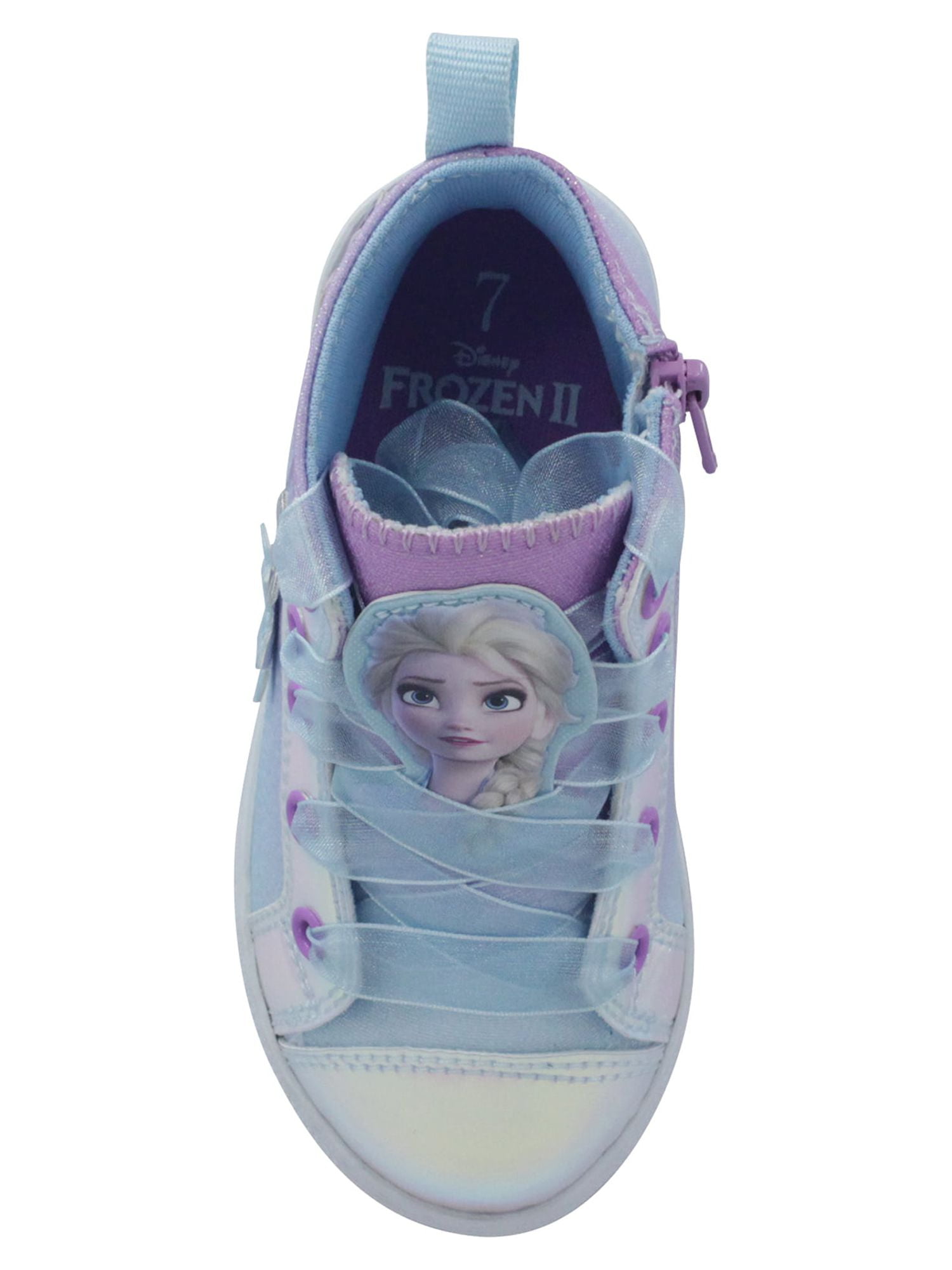 Disney Frozen Anna Elsa Snowflake High-Top Sneaker (Toddler