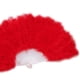 thumbnail image 4 of Injueey Abanico de plumas Decoración Fiestas Hogar Adorno artístico Abanicos decorativos Presente Danza Actuación Boda Niños Artesanía Rojo Injueey JJ24556-03, 4 of 5