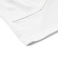 thumbnail image 4 of Fashion YLSDY Mens Sweat Shorts Drawstring Elastic Waist Gym Workout Shorts Casual Athletic Jogger Shorts with Pockets for Running Training White M, 4 of 7