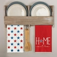 thumbnail image 4 of Red Stars Home Sweet Home Patriotic 4th of July Kitchen Towels Dish Towels, Memorial Day 18x26 Inch Seasonal Decoration Hand Towels Set of 2, 4 of 6
