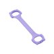 thumbnail image 4 of Figura 8 Band de resistencia brazo Ejercicio Ejercicio Ejerce de la cuerda elástica Premium elástica para el entrenamiento de fuerza en el gimnasio en Violeta, 4 of 8