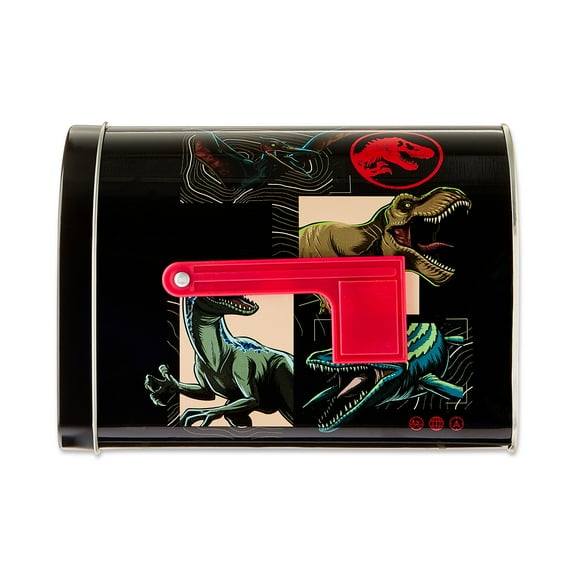 Jurassic Park Tin Mailbox