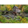 thumbnail image 2 of Galloimages Online 32x23 White Modern Wood Framed Museum Art Print Titled - Grist Mill Fall 2013 1, 2 of 4
