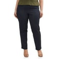 thumbnail image 2 of JMS Just My Size by Hanes Women's Plus Size 2 Pocket Pull On Pants, Single and 2 Pack, 2 of 3