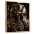 thumbnail image 2 of Designart "Golden Pharaoh of Egypt" Egypt Floater Framed Wall Art Print, 2 of 7