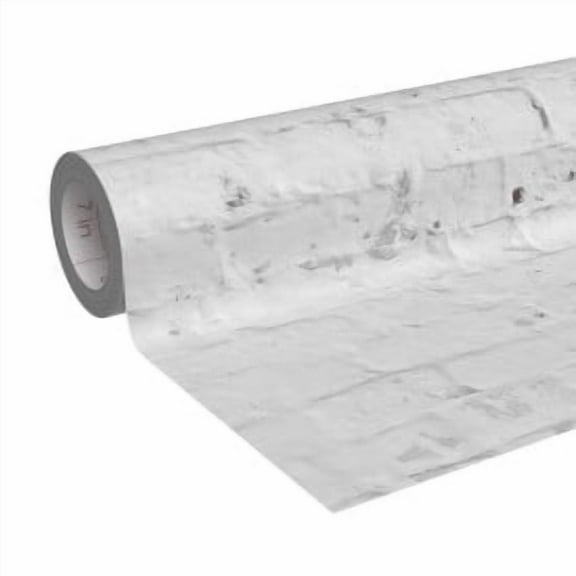 EasyLiner® Peel & Stick Décor Premium Removable Adhesive - Whitewash Brick, 20 in. x 18 ft.
