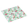 thumbnail image 2 of Honeii Bunny And Rose for Dish Drying Mat for Kitchen Counter, Non-slip Rubber Backed, Hide Stain Kitchen Super Absorbent Draining Mat, Dish Rack Pad, 2 of 8