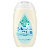 Johnson's Baby Comfort Touch Newborn Baby Face & Body Lotion, 13.6 fl. oz