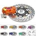 thumbnail image 2 of 220mm Brake 70mm Disc Rotor 3 Hole Caliper Set Rpm 4 Piston Brake Caliper Radil Mounting For Yamaha Aerox Nitro Bws Jog Ebike, 2 of 5