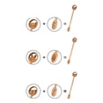 thumbnail image 4 of Cartoon animal stirring spoon wooden coffee spoon suitable for kitchen 2PCS, 4 of 12