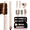 Champagne, variant on ELLA BELLA® 6 in 1 Professional Hot Air Styler • Powerful Hair Dryer & Straightener Set • Fast Drying Curling Volumizing Straightening Styling • Includes Protective Travel Case (Black & Rose Gold)