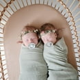 thumbnail image 4 of Mushie Extra Soft Cotton Muslin Bassinet Sheet - Blush, 4 of 4