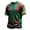Dark Green-#001A, variant on Mexico Soccer Jerseys Men V Neck Short Sleeve Soccer Tops Mexican Jersey Soccer Digital Print Black Gold Cultural Sport Jersey Mexican Fan Athletic Stadium Top Shirts,Orange S