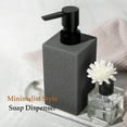 thumbnail image 3 of GM GMISUN Black Soap Dispenser 2 Pack, Resin Hand Soap Dispenser Bathroom and Kitchen 12oz, 3 of 6