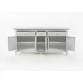 thumbnail image 2 of NovaSolo Buffet with 5 Doors Skansen Solid Wood in White, 2 of 7