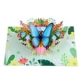 thumbnail image 1 of Binwennn Garden Up Card Up Card Cards Fly Out Effect Elegant 3D Flower Greeting Card For ’s Day Plain Greeting Stands for Display Fall Greeting Cards Valentine Set Cards Wedding Greeting Envelopes, 1 of 7