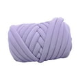 thumbnail image 1 of Hilo grueso de 250 g, diámetro de 2,5 cm, lavable, para crochet, para manualidades Violeta, 1 of 9