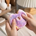thumbnail image 3 of Simulated Notch Tooth Mark Donut Squishy Collectible Squeeze Fidget Toy, Hand‑Operated Stress Relief Play Toy, Portable Sensory Decompression Toy for Teens Adults, Party Prize(1PCS), 3 of 5