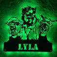 thumbnail image 2 of Handmadetneonsign Alpaka Farmhouse Metal Wall Art Light, Alpaka Metal Sign Wall Decor, Farmhouse Metal Decor, 2 of 4