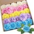 thumbnail image 1 of Flores artificiales N&T NIETING Roses, 25 unidades, para decoración de bodas, 1 of 9