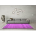thumbnail image 3 of Ahgly Company Indoor Rectangle Abstract Purple Contemporary Area Rugs, 2' x 4', 3 of 4