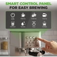 thumbnail image 3 of NutriChef 20-Bar Espresso Machine with Milk Frother, 1.8 Qt Removable Water Tank, Stainless Steel Coffee Maker for Espresso, Cappuccino, Latte & Americano, 3 of 8