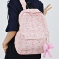 thumbnail image 6 of Versatile Lightweight Bowknot Patchwork Backpack for Students Casual Daily Carry, 6 of 9