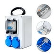 thumbnail image 3 of Construction Power Distributor Wall Power Distributor with Switch 10 A 250 V 2P, 3 of 10