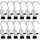 thumbnail image 1 of 12 Pieces Stainless Steel Boot Hanger Clips for Home and Travel, 1 of 5