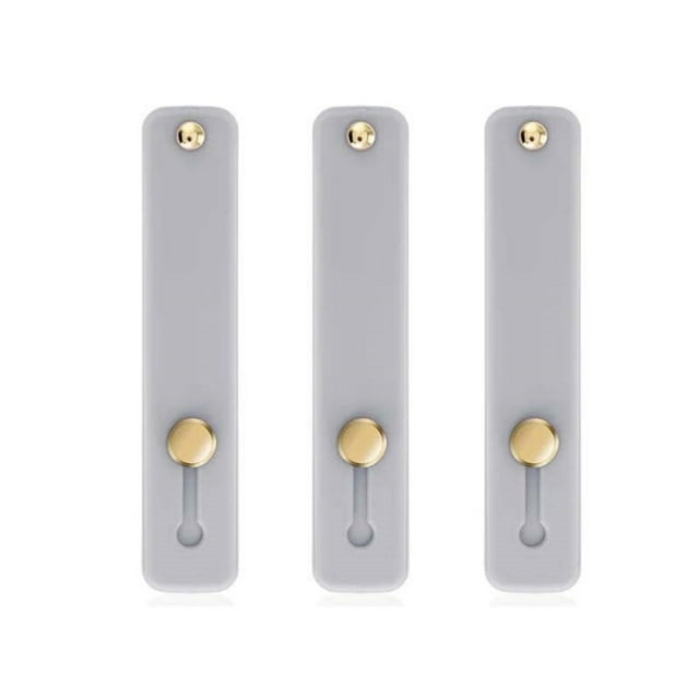 Hyknon Tools 3pcs Men's And Women's Suitable Phone Case Wrist Strap Finger Self-adhesive Lazy Person Support Tools
