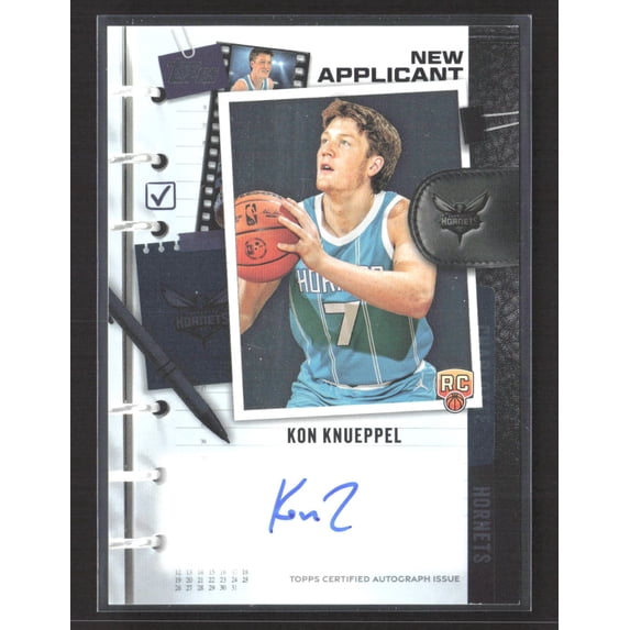 2025 Topps New Applicant Kon Knueppel #NA-KK RC