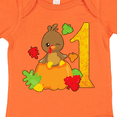 thumbnail image 4 of Inktastic First Birthday Turkey on Pumpkin Boys or Girls Baby Bodysuit, 4 of 5