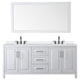 thumbnail image 4 of Wyndham Collection Wcv252580d-Qtz-Us3m70 Daria 80" Free Standing Double Basin Vanity Set -, 4 of 7
