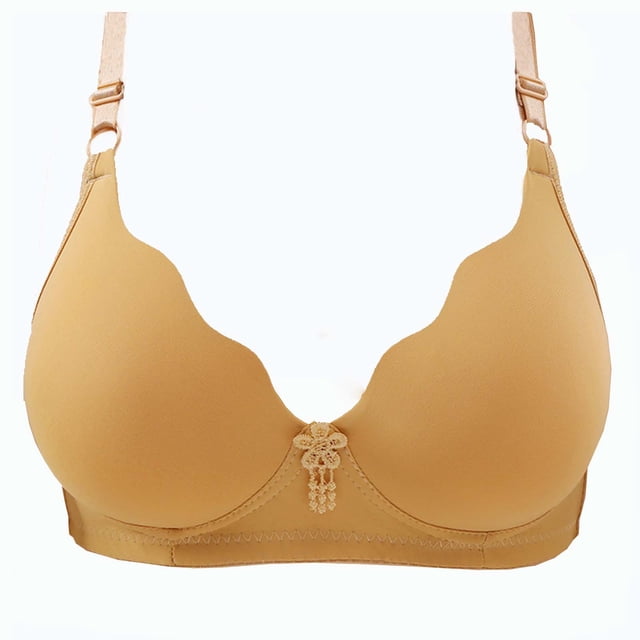 ameIAEA Womens Plus Size Push Up Bras Comfort Full Coverage Everyday Bras Breathable Wireless Bras