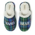 thumbnail image 6 of Dearfoams Women's Mama Bear Plaid Mom Scuff Slipper, 6 of 9