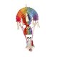 thumbnail image 1 of Tapiz colgante de pared de macramé bohemio con globo aerostático, decoración artística bohemia multicolor, 1 of 9