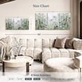 thumbnail image 4 of Elephant Stock Wildflower Fields Wall Art - Horizontal Multi Panel Canvas - Living Room Wall Decor - Nature Multi Panel - Gray And Green Decor By Carol Robinson - 38" x 18", 4 of 8