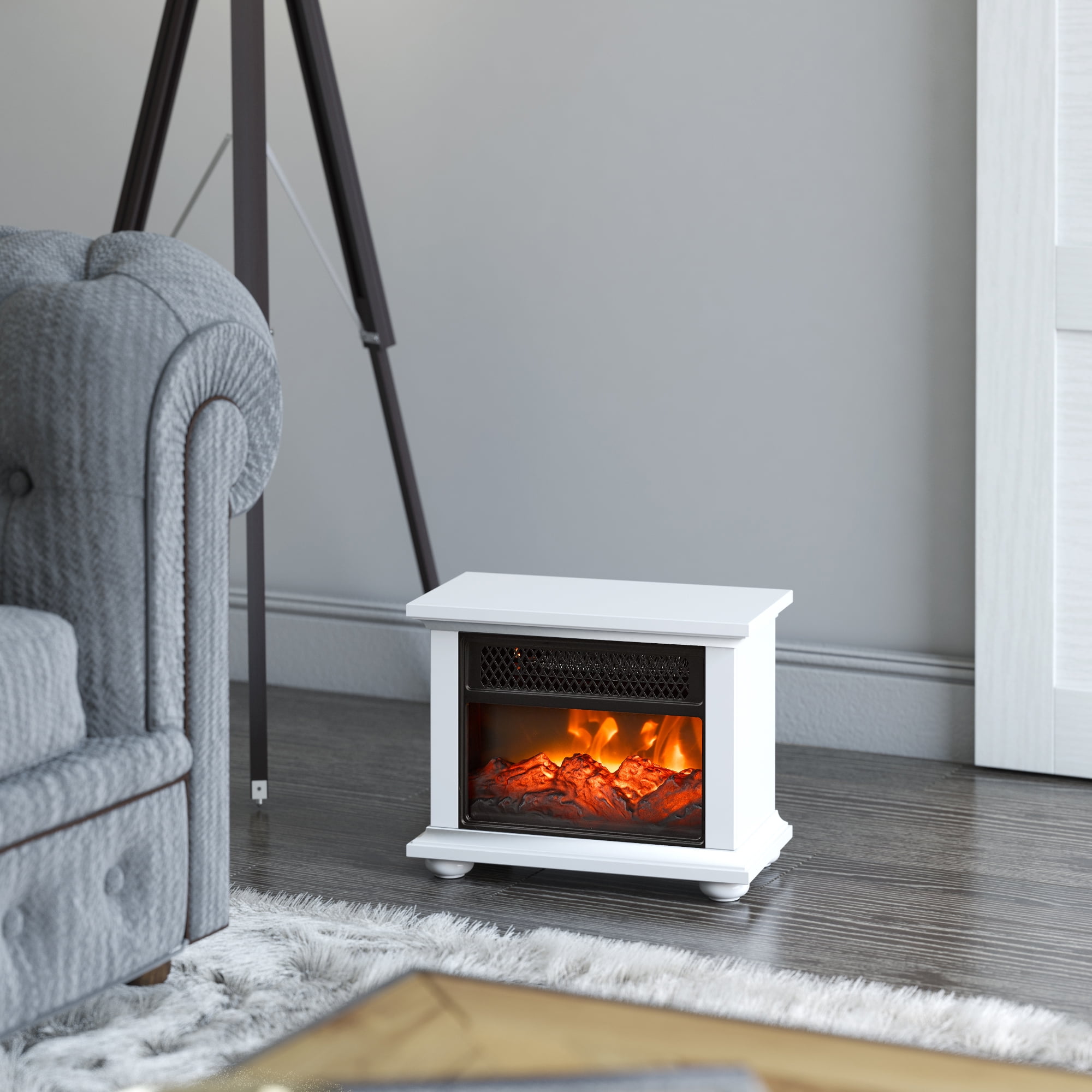 Duraflame® Compact Traditional Tabletop Electric Heater with Realistic  Flames - Walmart.com