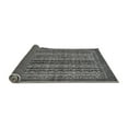 thumbnail image 2 of Ahgly Company Indoor Square Abstract Gray Modern Area Rugs, 3' Square, 2 of 4