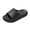 Black_003, variant on Women's Cloud Slide Womens Shower Shoes Comfortable Soft Shower Slide Sandals Non-Slip Quick Dry Summer Beach Shoes Khaki 5.5 [EU-36]