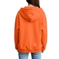 thumbnail image 4 of SUXIAN Zip up Hoodie Solid Color Long Sleeve Soft Lined Pockets Relaxed Breathable Jacket Womens Zip up Hoodies XXL, 4 of 7