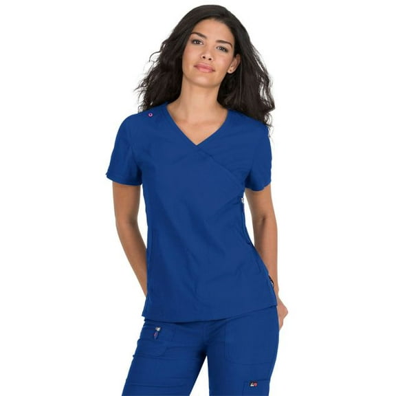 koi Lite KOI316 Women's Scrub Top Galaxy 5XL