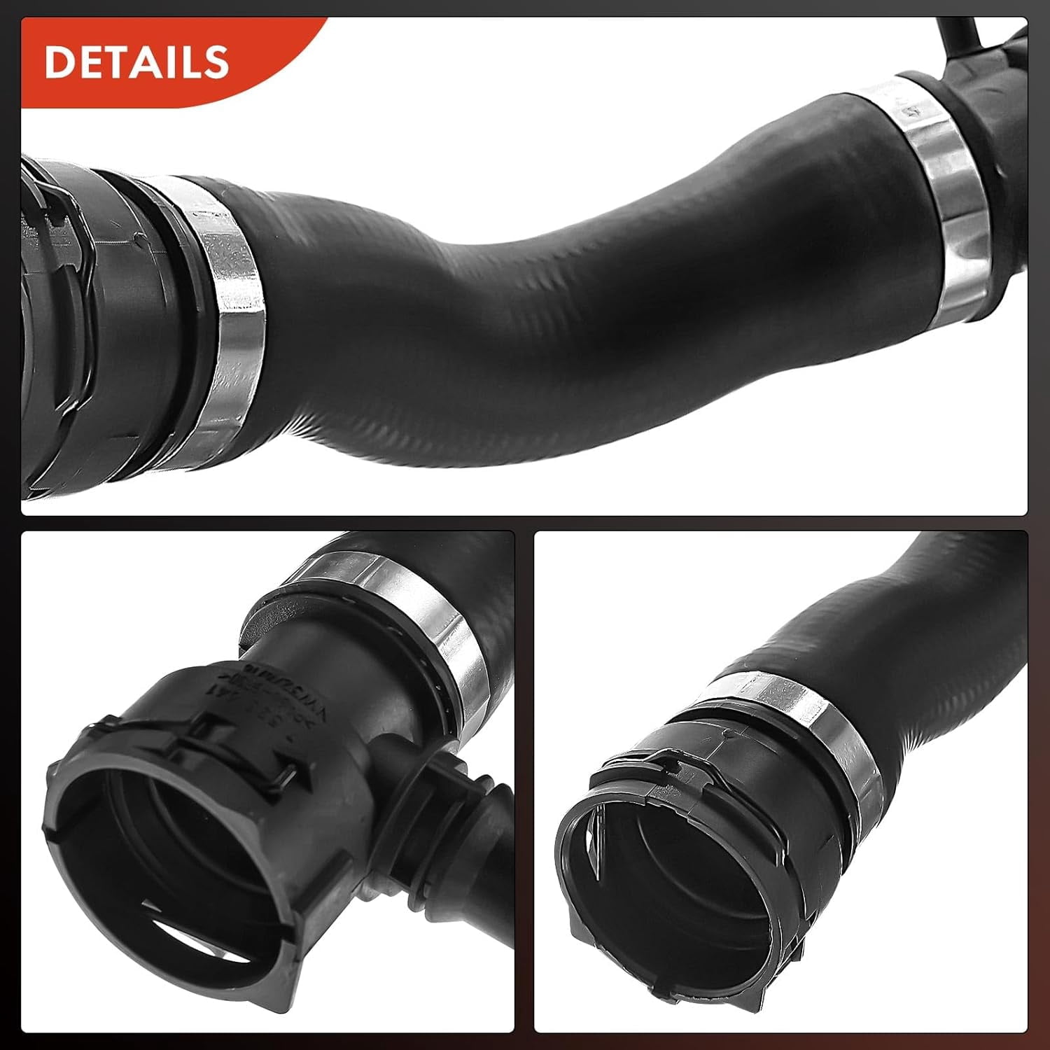 A-Premium APRH0006 Upper Radiator Coolant Hose Replacement