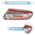 thumbnail image 4 of Cubiertas de espejo cromado Exterior Unique Bargains para Ford F-150 2009-2014, 4 of 6