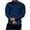 P-Navy Shirt, variant on WAENQINLA Men's Muscle Athletic Shirts Casual Slim Fit Stretchy Workout Pullovers Fall Long Sleeve Cotton Soft Quick Dry Crewneck T-shirts